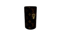 louis vuitton travel case brown