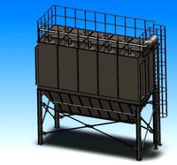air box pulse bag filter