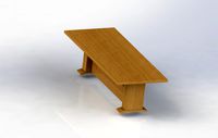 wooden table