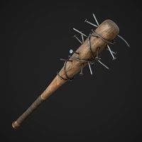 barbed baseball bat