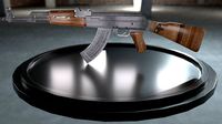 ak-47 model 3d