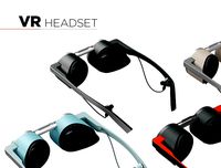 modern looking minimalist vr headset