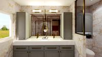 modern bathroom design - sketchup