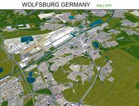 wolfsburg city germany 40km