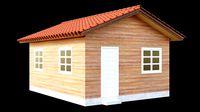 wood house