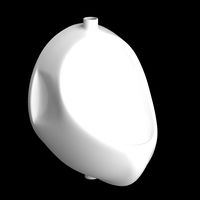 urinal modeled in 3ds max