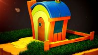 stylized farm