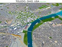 toledo city ohio usa 40km