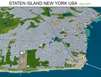 staten island city new york usa 40km
