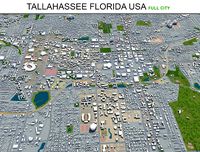 tallahassee city florida usa 50km