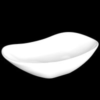 table top basin in rounded rectangle shape modeled in 3ds max