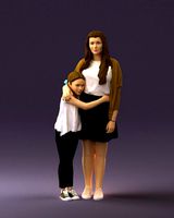 mom with daughter 0600