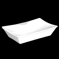 tabletop washbasin in rectangle shape modeled in 3ds max