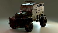 post-apocalyptic truck