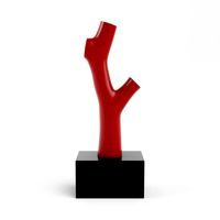 coral vase