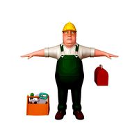 worker 03 cartoon