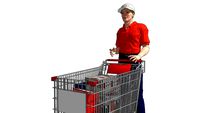 Kmart+trolley.skp