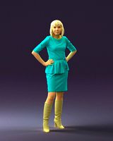 womaninturquoisedress0579wrl