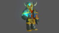 fantasy dwarf knight