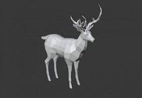 deer lowpoly