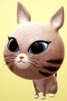 cute cat model 3d