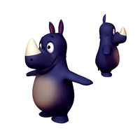 rhino cartoon