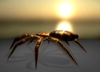 spider animated and game-ready