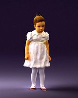 little girl in white dress 0435