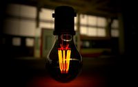 Edison led bubble lamp
