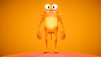 stylized creature