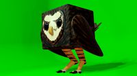 cute cube owl