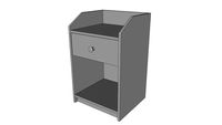 IKEA 'Hauga' Bedside Cabinet