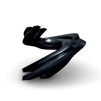 curved futuristic building steel