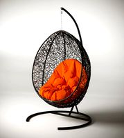 3d swing cocoon hanging rotan chair