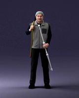 man with hunting rifle 0206