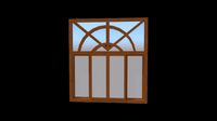 wood window