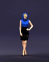 blue headscarf woman 0426