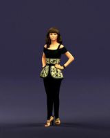 crossed legs woman 0433