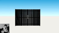 Iron Gate - Cổng sắt bản lề sàn 05