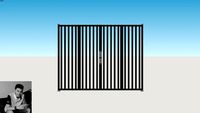 Iron Gate - Cổng sắt bản lề sàn 02