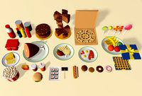 cartoon food pack