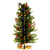decorated christmas tree