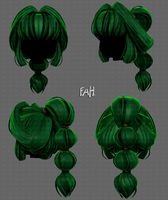 3d hair style for girl v88