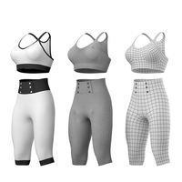 woman sportswear 04 base mesh design kit