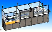 front section shaping test sorting line of transformer production line