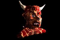 demon bull from the inferno