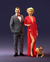 man woman and dog 0144