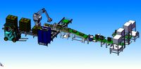palletizing line complete set
