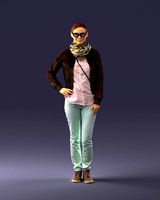 girl in eather jacket 0133