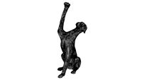 53660 Deco Figurine Great Dane Silver 172cm